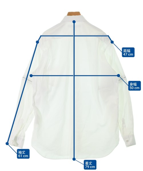 COMME des GARCONS SHIRT（コムデギャルソンシャツ）カジュアルシャツ 白 サイズ:M メンズ/2200659788184