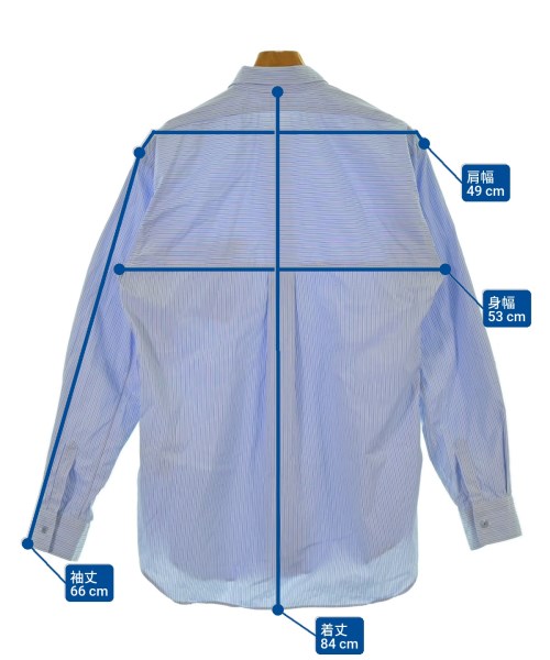 COMME des GARCONS SHIRT（コムデギャルソンシャツ）カジュアルシャツ 青 サイズ:M メンズ/2200659921031