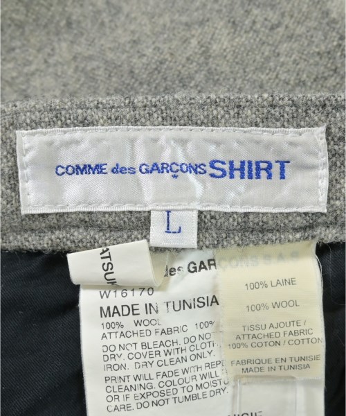 COMME des GARCONS SHIRT（コムデギャルソンシャツ）スラックス グレー サイズ:L メンズ/2200663451067