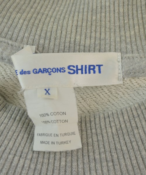 COMME des GARCONS SHIRT（コムデギャルソンシャツ）Tシャツ・カットソー グレー サイズ:X(M位) メンズ/2200663451081