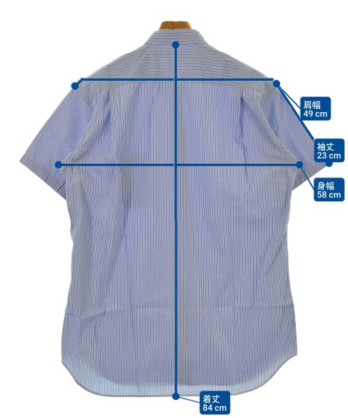 COMME des GARCONS SHIRT（コムデギャルソンシャツ）カジュアルシャツ 青 サイズ:M メンズ/2200663715060
