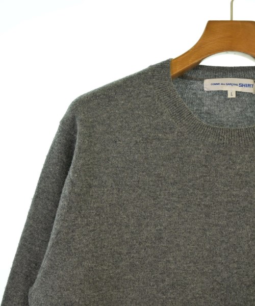 COMME des GARCONS SHIRT（コムデギャルソンシャツ）ニット・セーター グレー サイズ:L メンズ/2200663800063