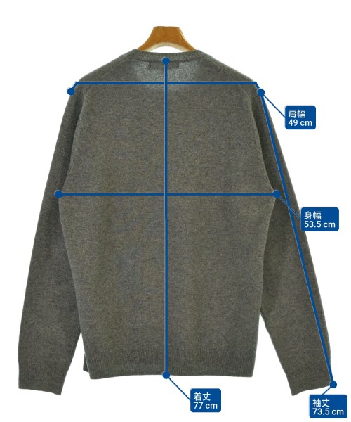 COMME des GARCONS SHIRT（コムデギャルソンシャツ）ニット・セーター グレー サイズ:L メンズ/2200663800063