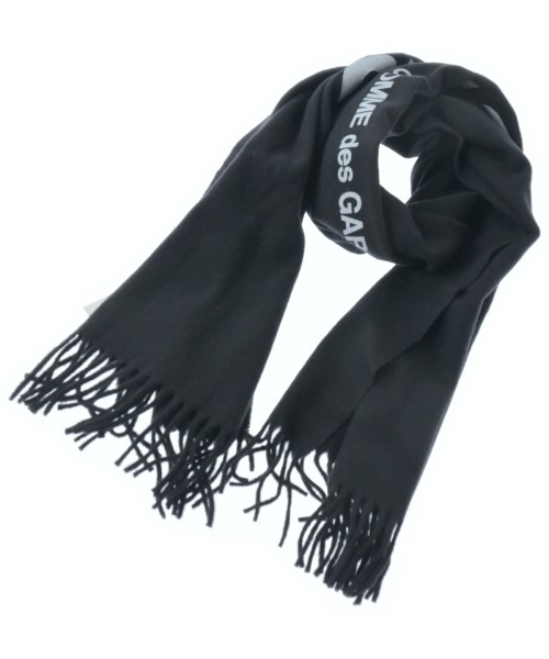 COMME des GARCONS SHIRT(コムデギャルソンシャツ)マフラー 黒 サイズ:-/2200661398388