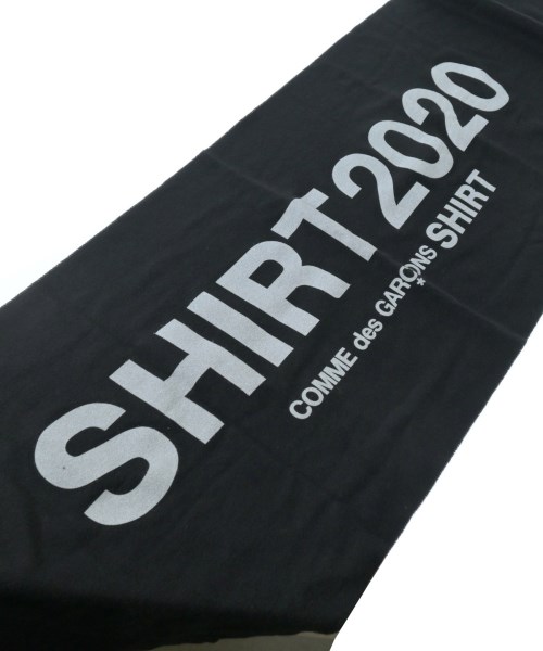 COMME des GARCONS SHIRT（コムデギャルソンシャツ）マフラー 黒 サイズ:- メンズ/2200661398388