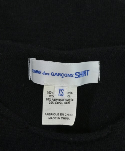 COMME des GARCONS SHIRT（コムデギャルソンシャツ）ニット・セーター 黒 サイズ:XS メンズ/2200664656041