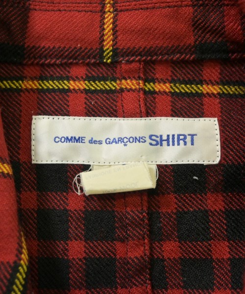 COMME des GARCONS SHIRT（コムデギャルソンシャツ）カジュアルジャケット 赤 サイズ:S メンズ/2200665103025
