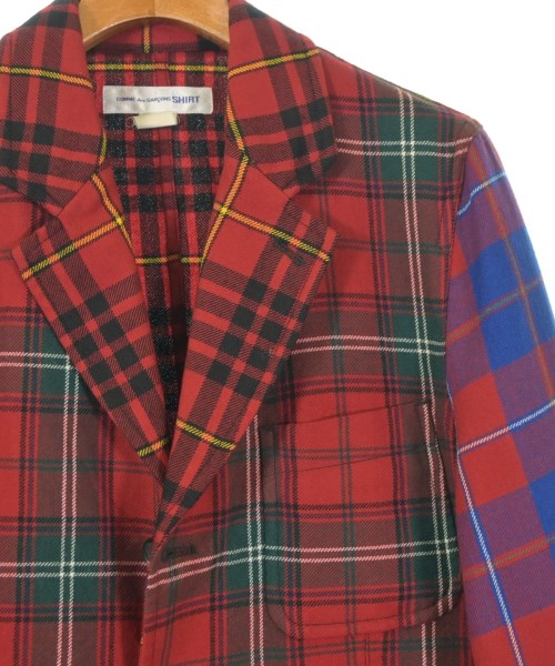 COMME des GARCONS SHIRT（コムデギャルソンシャツ）カジュアルジャケット 赤 サイズ:S メンズ/2200665103025