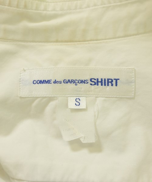 COMME des GARCONS SHIRT（コムデギャルソンシャツ）カジュアルシャツ 白 サイズ:S メンズ/2200663027118