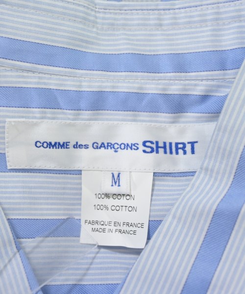 COMME des GARCONS SHIRT（コムデギャルソンシャツ）カジュアルシャツ 青 サイズ:M メンズ/2200665681080