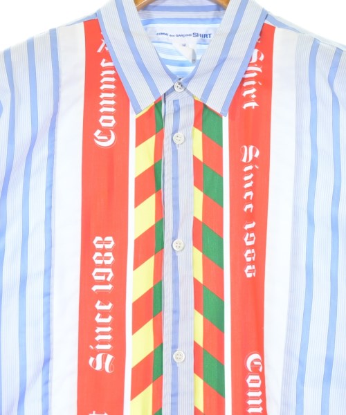 COMME des GARCONS SHIRT（コムデギャルソンシャツ）カジュアルシャツ 青 サイズ:M メンズ/2200665681080