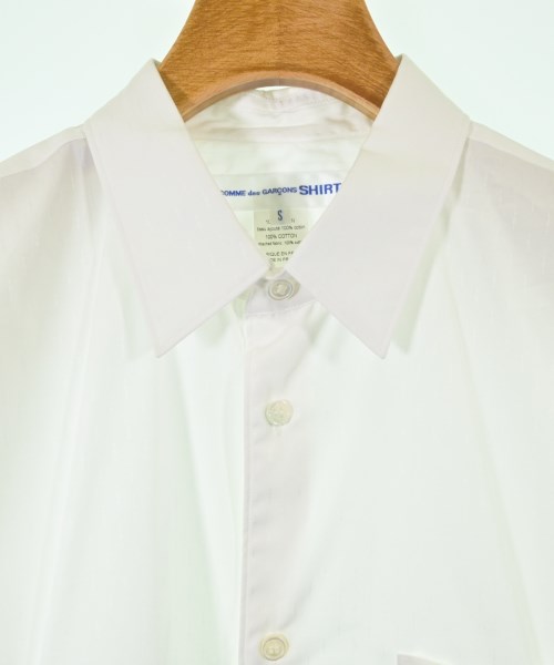 COMME des GARCONS SHIRT（コムデギャルソンシャツ）カジュアルシャツ 白 サイズ:S メンズ/2200665681103