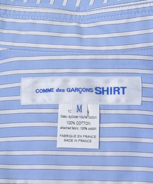 COMME des GARCONS SHIRT（コムデギャルソンシャツ）カジュアルシャツ 青 サイズ:M メンズ/2200665681141