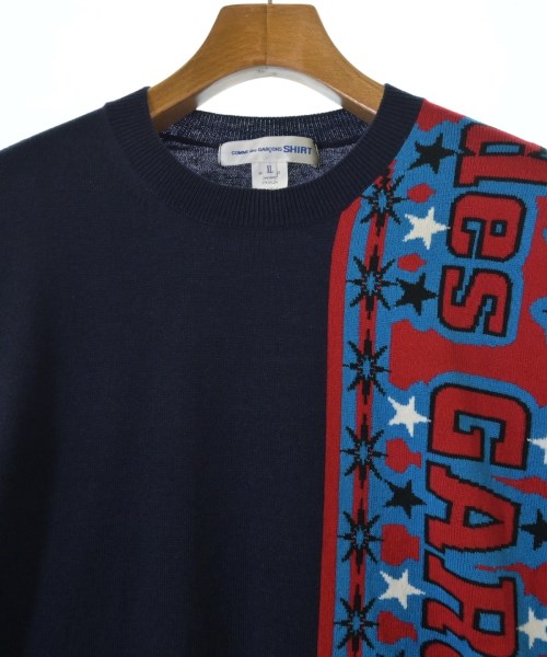 COMME des GARCONS SHIRT（コムデギャルソンシャツ）ニット・セーター 紺 サイズ:XL メンズ/2200665681158