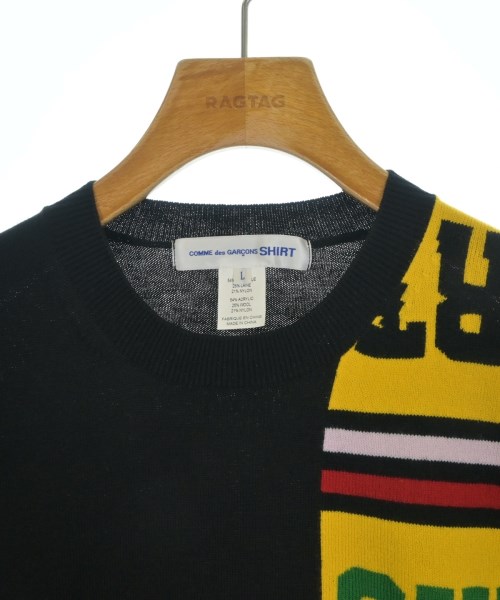 COMME des GARCONS SHIRT（コムデギャルソンシャツ）ニット・セーター 黒 サイズ:L メンズ/2200665681172