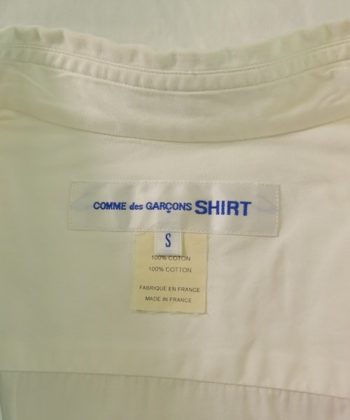 COMME des GARCONS SHIRT（コムデギャルソンシャツ）カジュアルシャツ 白 サイズ:S メンズ/2200665835032