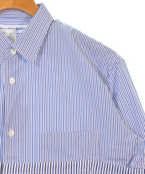 COMME des GARCONS SHIRT（コムデギャルソンシャツ）カジュアルシャツ 青 サイズ:M メンズ/2200666067050