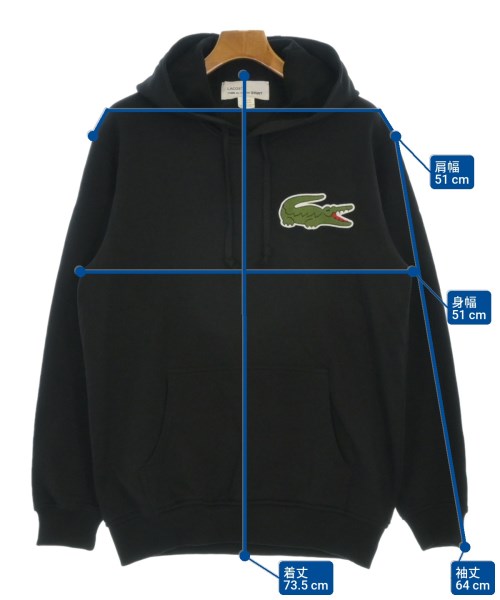 COMME des GARCONS SHIRT（コムデギャルソンシャツ）パーカー 黒 サイズ:L メンズ/2200662662129