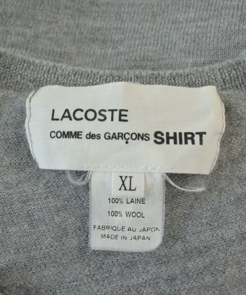 COMME des GARCONS SHIRT（コムデギャルソンシャツ）ニット・セーター グレー サイズ:XL メンズ/2200664079024