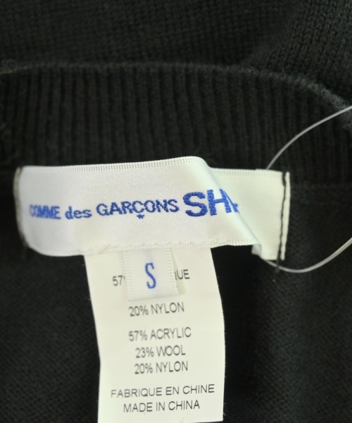 COMME des GARCONS SHIRT（コムデギャルソンシャツ）ニット・セーター 黒 サイズ:S メンズ/2200666171115