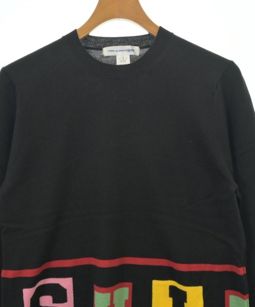 COMME des GARCONS SHIRT（コムデギャルソンシャツ）ニット・セーター 黒 サイズ:S メンズ/2200666171115