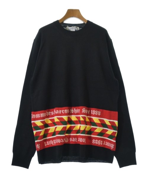 COMME des GARCONS SHIRT（コムデギャルソンシャツ）ニット・セーター 黒 サイズ:XL メンズ/2200666171153