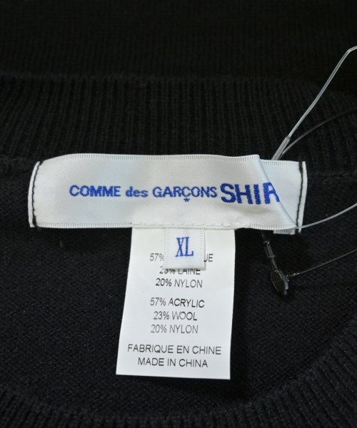 COMME des GARCONS SHIRT（コムデギャルソンシャツ）ニット・セーター 黒 サイズ:XL メンズ/2200666171153