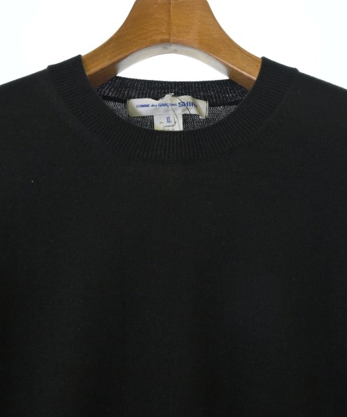 COMME des GARCONS SHIRT（コムデギャルソンシャツ）ニット・セーター 黒 サイズ:XL メンズ/2200666171153