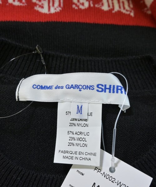 COMME des GARCONS SHIRT（コムデギャルソンシャツ）ニット・セーター 黒 サイズ:M メンズ/2200666171160