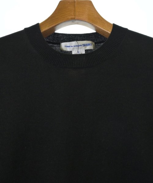 COMME des GARCONS SHIRT（コムデギャルソンシャツ）ニット・セーター 黒 サイズ:M メンズ/2200666171160