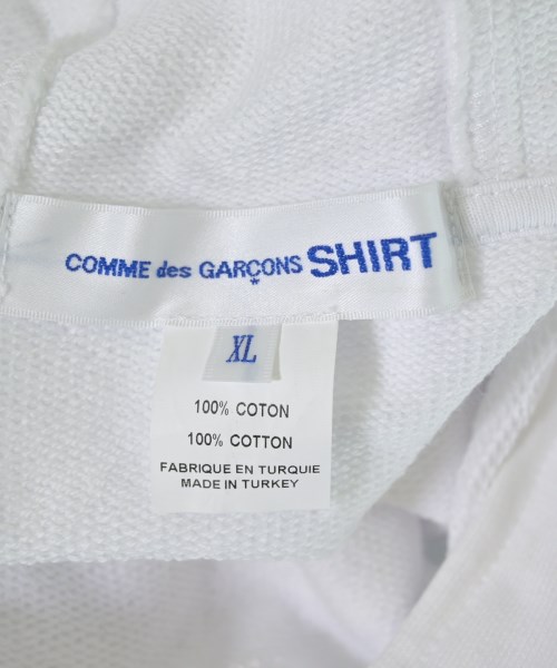 COMME des GARCONS SHIRT（コムデギャルソンシャツ）パーカー 白 サイズ:XL メンズ/2200666171177