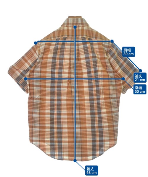 COMME des GARCONS SHIRT（コムデギャルソンシャツ）カジュアルシャツ 茶 サイズ:S メンズ/2200666560032