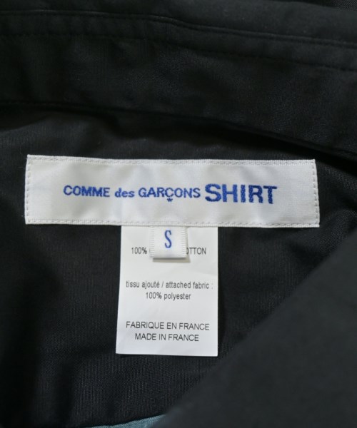 COMME des GARCONS SHIRT（コムデギャルソンシャツ）カジュアルシャツ 黒 サイズ:S メンズ/2200666752147