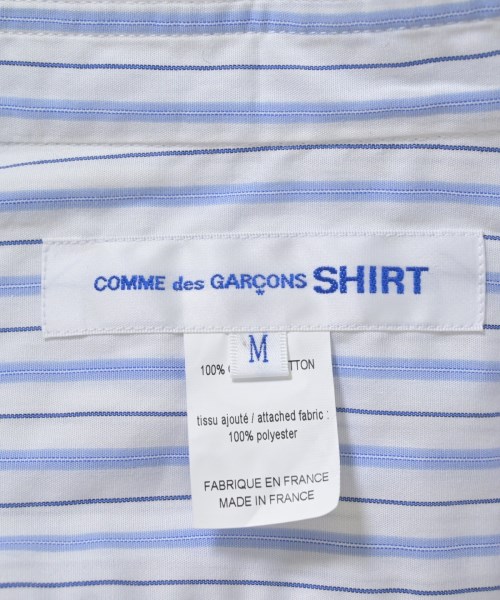 COMME des GARCONS SHIRT（コムデギャルソンシャツ）カジュアルシャツ 青 サイズ:M メンズ/2200666752161