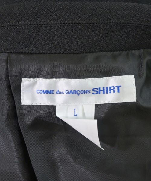 COMME des GARCONS SHIRT（コムデギャルソンシャツ）カジュアルジャケット 黒 サイズ:L メンズ/2200666752192
