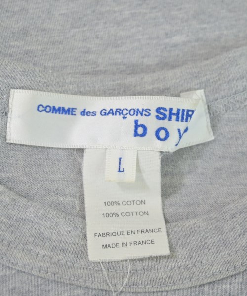 COMME des GARCONS SHIRT（コムデギャルソンシャツ）Tシャツ・カットソー グレー サイズ:L メンズ/2200666862075
