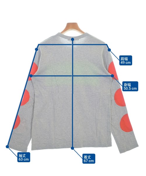 COMME des GARCONS SHIRT（コムデギャルソンシャツ）Tシャツ・カットソー グレー サイズ:L メンズ/2200666862075