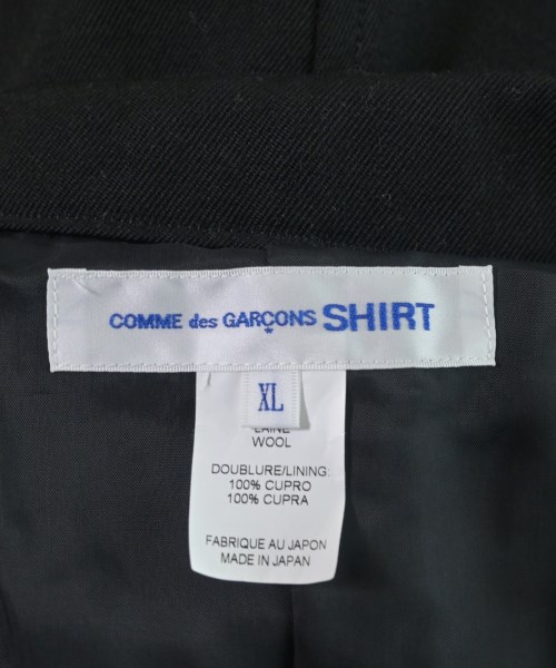 COMME des GARCONS SHIRT（コムデギャルソンシャツ）カジュアルジャケット 黒 サイズ:XL メンズ/2200664222253