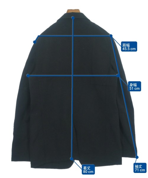COMME des GARCONS SHIRT（コムデギャルソンシャツ）カジュアルジャケット 黒 サイズ:XL メンズ/2200664222253