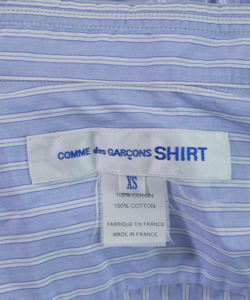 COMME des GARCONS SHIRT（コムデギャルソンシャツ）カジュアルシャツ 青 サイズ:XS メンズ/2200667181045