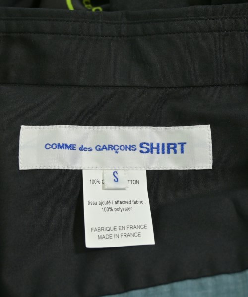 COMME des GARCONS SHIRT（コムデギャルソンシャツ）カジュアルシャツ 黒 サイズ:S メンズ/2200667163058