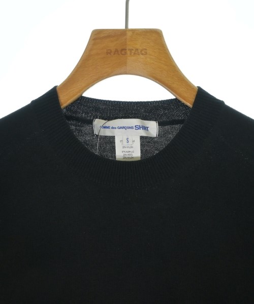 COMME des GARCONS SHIRT（コムデギャルソンシャツ）ニット・セーター 黒 サイズ:S メンズ/2200667347359