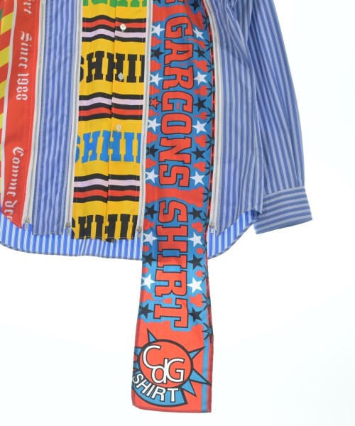 COMME des GARCONS SHIRT（コムデギャルソンシャツ）カジュアルシャツ 青 サイズ:S メンズ/2200667525122