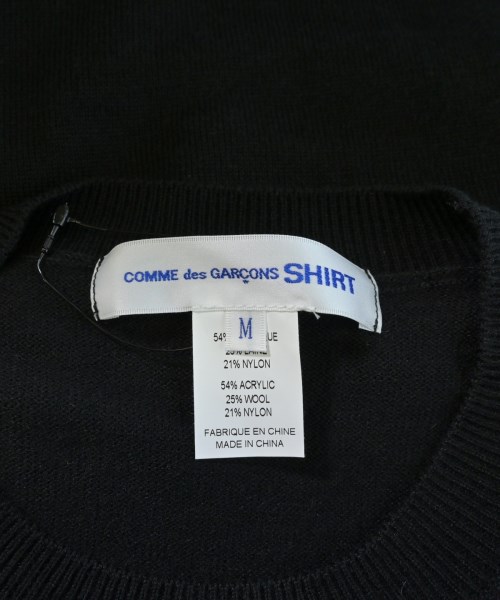 COMME des GARCONS SHIRT（コムデギャルソンシャツ）ニット・セーター 黒 サイズ:M メンズ/2200667525139