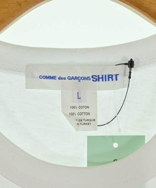 COMME des GARCONS SHIRT（コムデギャルソンシャツ）Tシャツ・カットソー 白 サイズ:L メンズ/2200667525177
