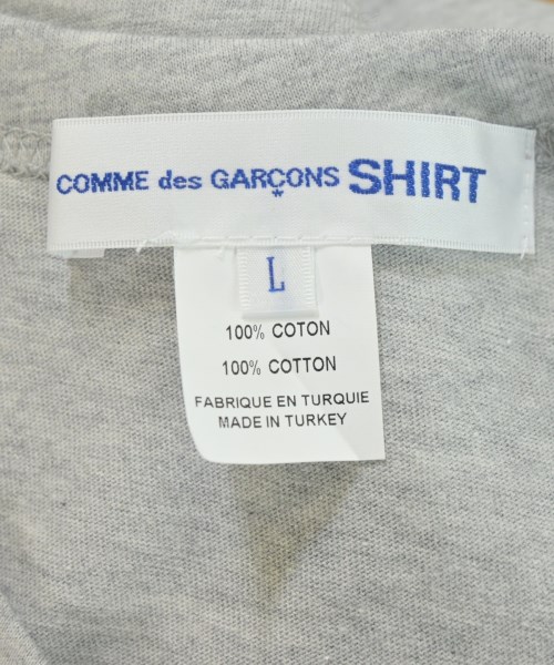 COMME des GARCONS SHIRT（コムデギャルソンシャツ）Tシャツ・カットソー グレー サイズ:L メンズ/2200667527058