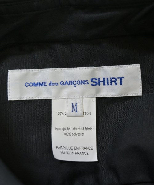 COMME des GARCONS SHIRT（コムデギャルソンシャツ）カジュアルシャツ 黒 サイズ:M メンズ/2200667632110