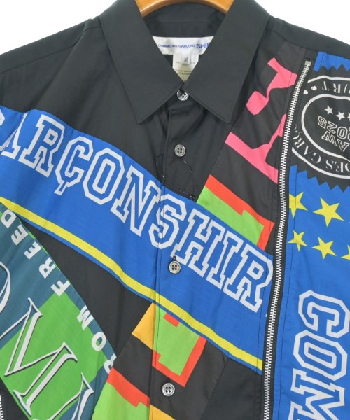 COMME des GARCONS SHIRT（コムデギャルソンシャツ）カジュアルシャツ 黒 サイズ:M メンズ/2200667632110