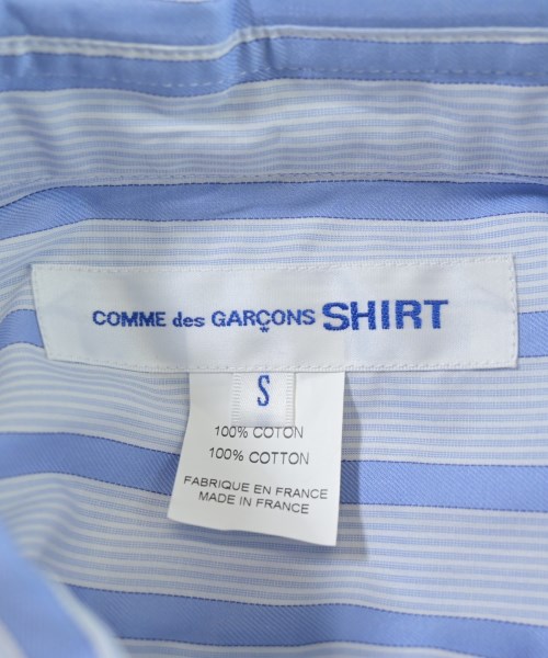 COMME des GARCONS SHIRT（コムデギャルソンシャツ）カジュアルシャツ 青 サイズ:S メンズ/2200667632158