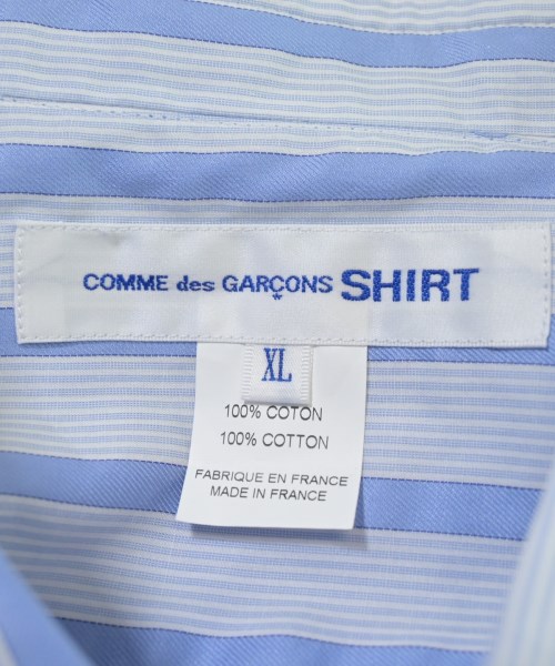 COMME des GARCONS SHIRT（コムデギャルソンシャツ）カジュアルシャツ 青 サイズ:XL メンズ/2200667632165